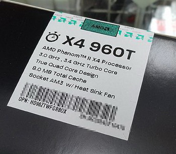 phenom II X4 960T Black edition